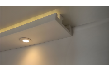 Lightweight XPS coving cornice - C4A 195mm x 70mm