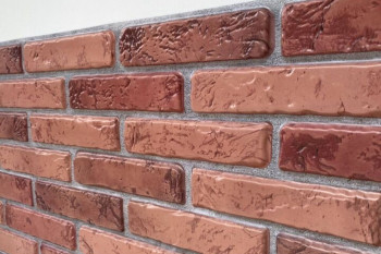Natural Brick 3D Effect Wall Panels PVC 98x50cm