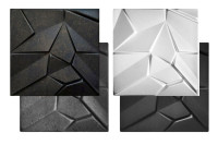 MERCURY 3D Effect Wall Panels XPS 50x50cm