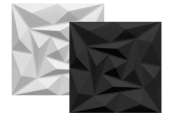 QUARTZ 3D Effect Wall Panels XPS 50x50cm