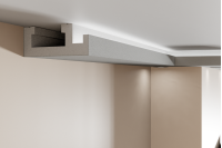 EPS Plaster coated - COVING LED Lighting cornice - GU10HA 200mm x 80mm