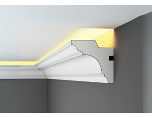 EPS Plaster coated - COVING LED Lighting cornice - SGL12 90mm x 90mm